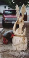 Dave Carving Eagles Fighting